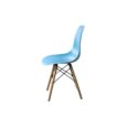 Stolička avantgardného dizajnu modrá