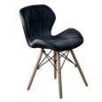 Dizajnová stolička čierna